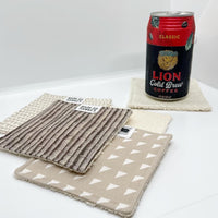 Eco-Cloth - Square Starter Pack of 4 - Neutrals - Made To Order