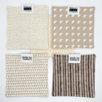 Eco-Cloth - Square Starter Pack of 4 - Neutrals - Made To Order