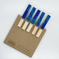 Clothes Pins - Blue Pua - Made To Order