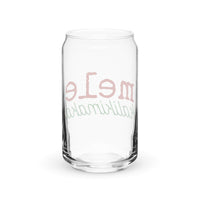 Mele Kalikimaka - Glass Tumbler - Made To Order