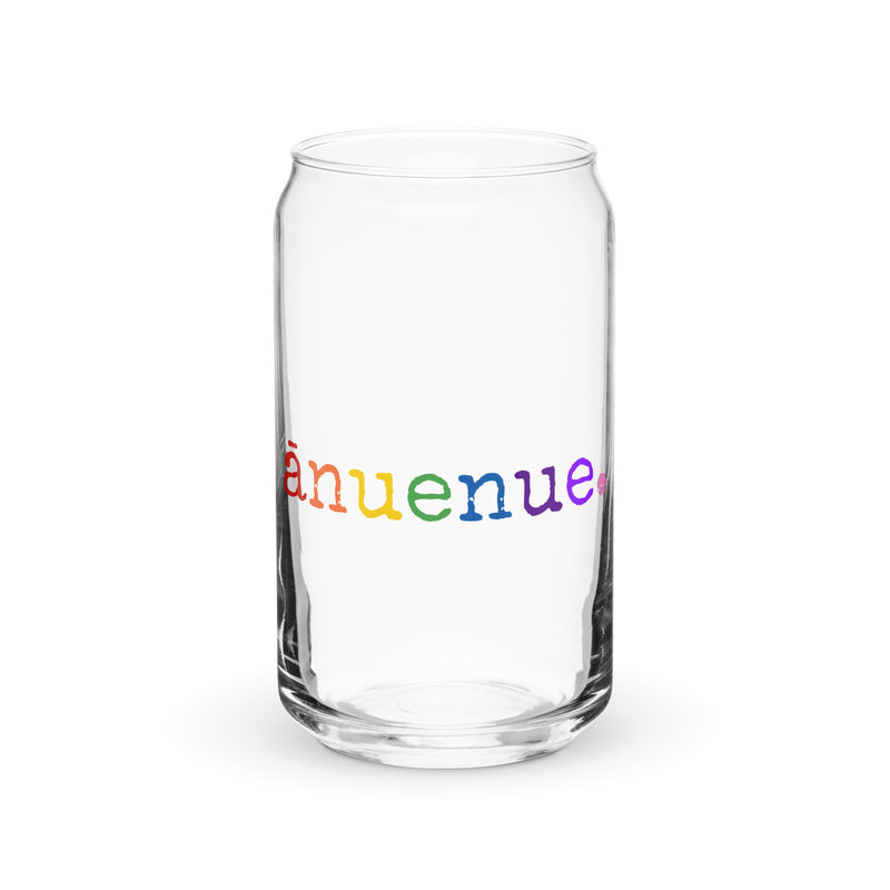 ānuenue. (rainbow) - Glass Tumbler