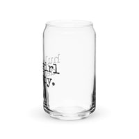 Hula Girl Das Why - Glass Tumbler