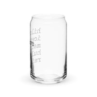 Hilo Kine Tings - Glass Tumbler
