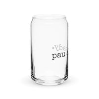pau already. - Glass Tumbler