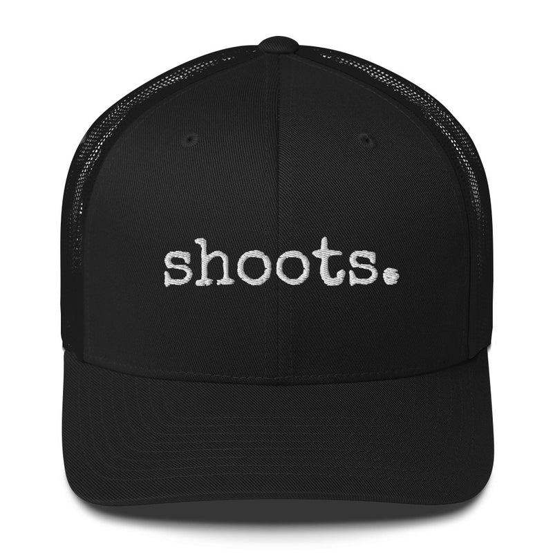 Shoots. Adult Trucker Cap - Made To Order