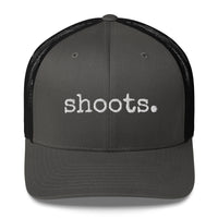Shoots. Adult Trucker Cap - Made To Order