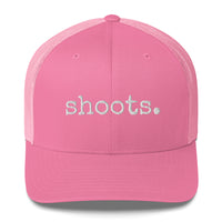 Shoots. Adult Trucker Cap - Made To Order