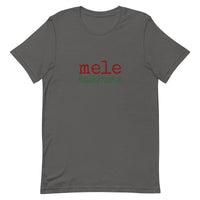 mele kalikimaka - Adult Unisex t-shirt - Made To Order