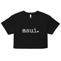 maui. Women’s Crop Top