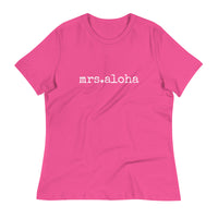 mrs.aloha - Women's Relaxed Fit T-Shirt