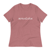 mrs.aloha - Women's Relaxed Fit T-Shirt