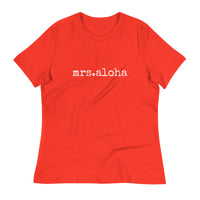 mrs.aloha - Women's Relaxed Fit T-Shirt