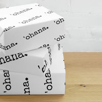'ohana. Wrapping paper sheets - Made To Order