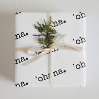 'ohana. Wrapping paper sheets - Made To Order