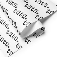 tūtū / auntie / makuahine Wrapping paper sheets - Made To Order