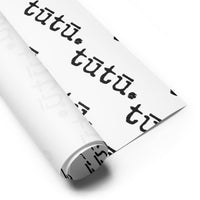 tūtū / auntie / makuahine Wrapping paper sheets - Made To Order