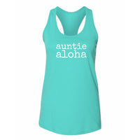 auntie aloha Tank Tops - ADULT Sizes - SALE