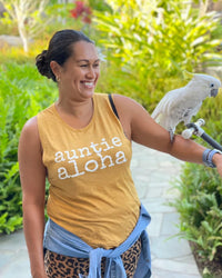 auntie aloha Muscle Tank Top - ADULT Sizes - SALE