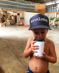 mr. aloha hat - CHILD & ADULT sizes - SALE
