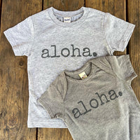 aloha. - BABY onesies - SALE