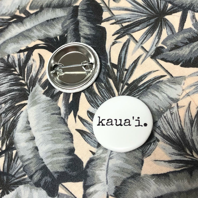 Campaign Pin - kaua’i.