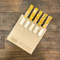 Clothes Pins - Mustard Flower - Made To Order
