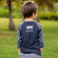 mr. aloha - TODDLER & KIDS camouflage baseball T-Shirt - SALE