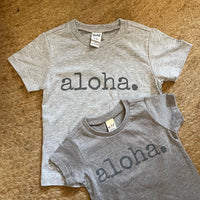 aloha. - BABY/TODDLER/CHILD T-Shirt - SALE