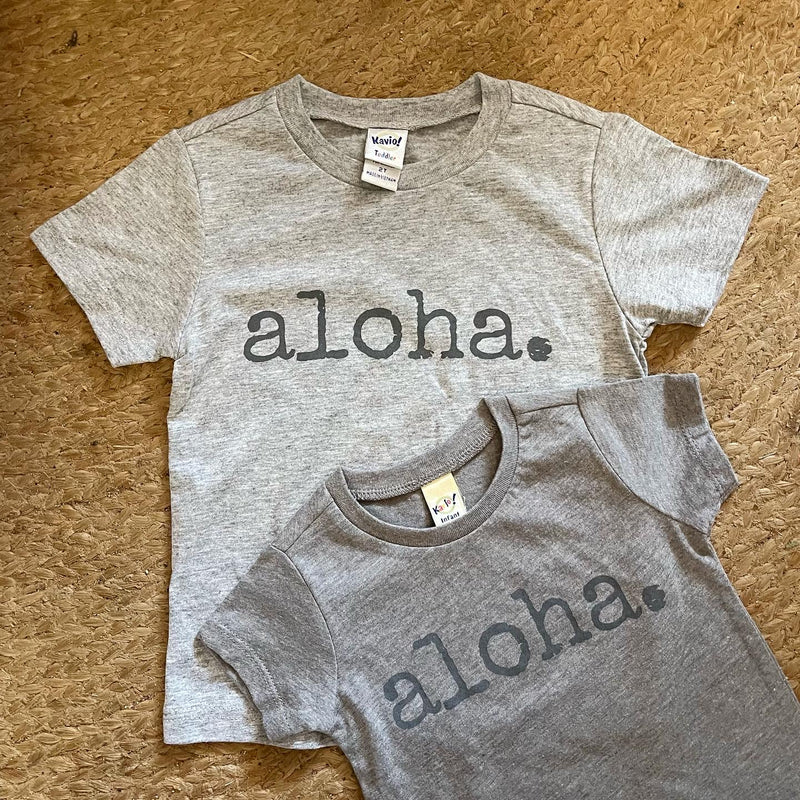 aloha. - BABY/TODDLER/CHILD T-Shirt - SALE