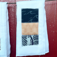 Multi-Purpose Cloth - Ink Wave- Made To Order