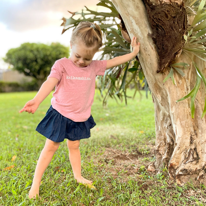 kaikamahine. (little girl) - TODDLER T-shirt - SALE
