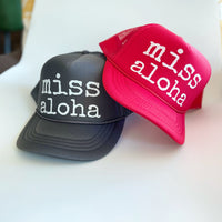 miss aloha hat - ADULT sizes - SALE