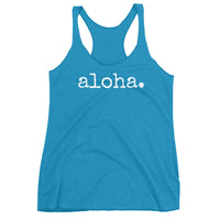 aloha. - Women's Tank Top - various colors - Made To Order