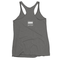 auntie aloha - Women's Racerback Tank - Made to Order