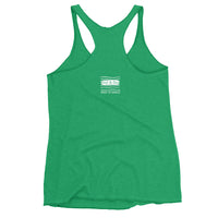 auntie aloha - Women's Racerback Tank - Made to Order
