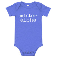 mister aloha - BABY onesie - Made to Order