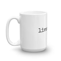 live simply. - Mug - Made To Order