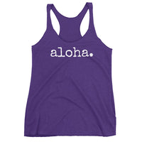 aloha. - Women's Tank Top - various colors - Made To Order