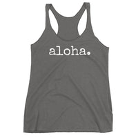 aloha. - Women's Tank Top - various colors - Made To Order