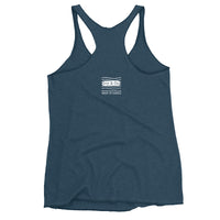 auntie aloha - Women's Racerback Tank - Made to Order