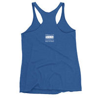 auntie aloha - Women's Racerback Tank - Made to Order