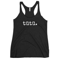 tūtū. Women's Racerback Tank - Made To Order