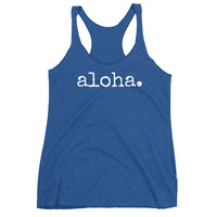 aloha. - Women's Tank Top - various colors - Made To Order