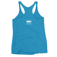 auntie aloha - Women's Racerback Tank - Made to Order