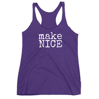 makeNICE - Women's Tank Top - Made To Order