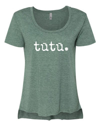 tūtū. - Women's Scoop Neck T-Shirt - SALE