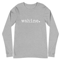 wahine. Adult Long Sleeve Tee - Made To Order