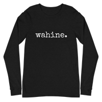 wahine. Adult Long Sleeve Tee - Made To Order