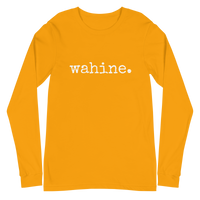 wahine. Adult Long Sleeve Tee - Made To Order
