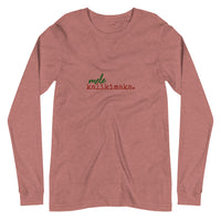mele kalikimaka. - Unisex Long Sleeve Tee - Made To Order